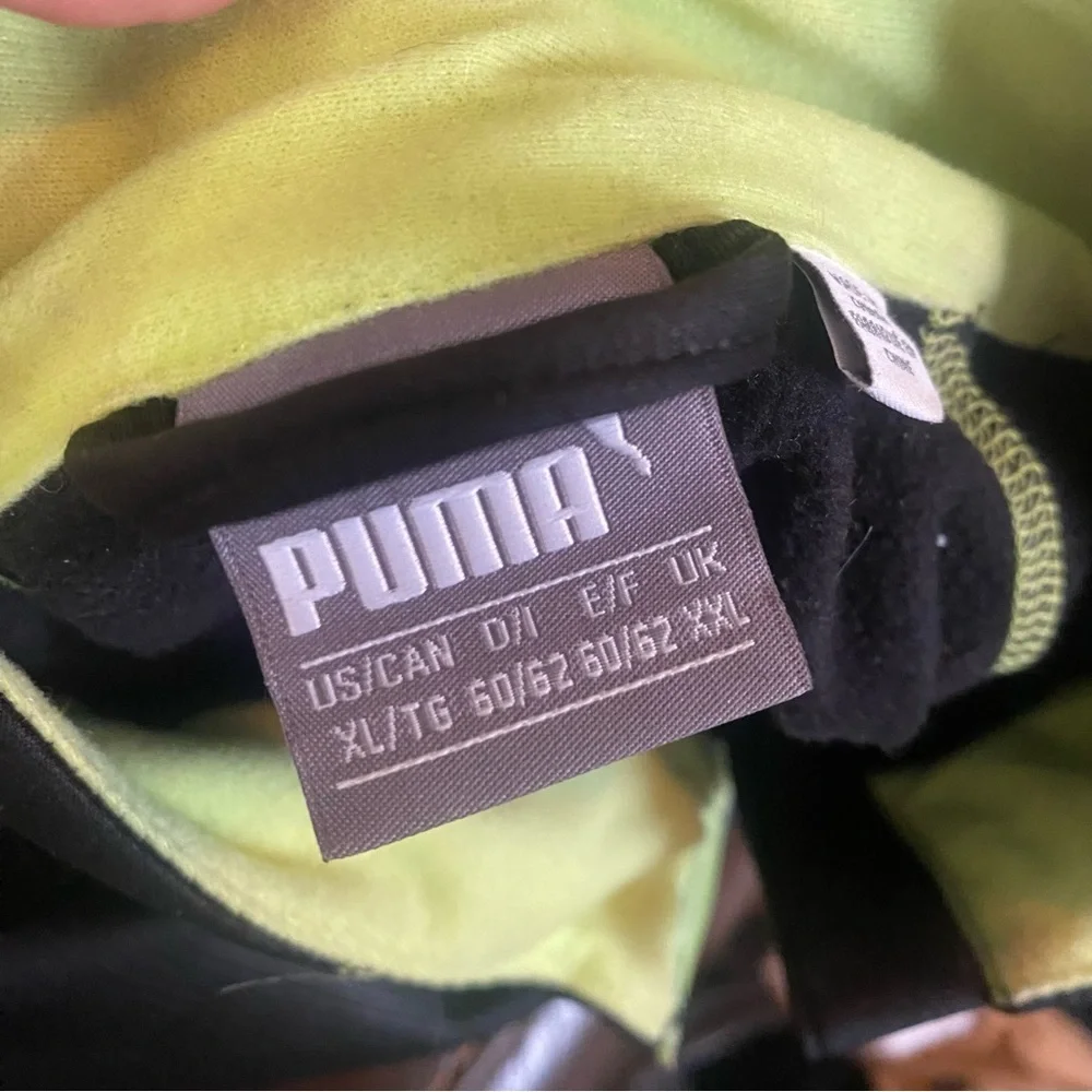 PUMA Men's Ice Strip 1/4 Zip Gold Pullover Sweater 2016 - Picture 4 of 11